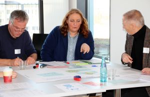 Teilnehmende des Gesamtprojekttreffens