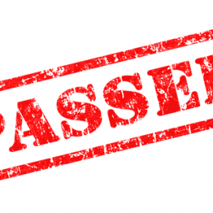 "passed"