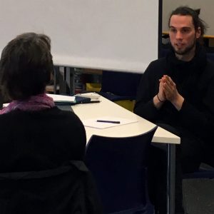 Gastbeitrag von Thorsten Mehl in der Forschungswerkstatt "Rekonstruktive Inklusions- und Differenzforschung"