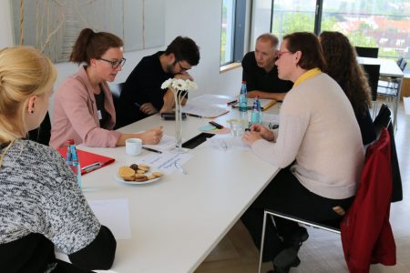 5. FACE-Gesamtprojekttreffen, Gruppenarbeit
