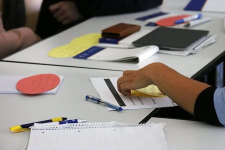 Workshop "Bedarfe von Schulen zu Inklusion forschungsbasiert begleiten – Freiburger Inklusive Schulbegleitforschung (FRISBI)" beim Praxisphasentag 2018