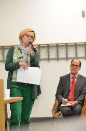 Praxiskolleg Ringvorlesung WS 2018/19 - Diskutantin Sybille Schick