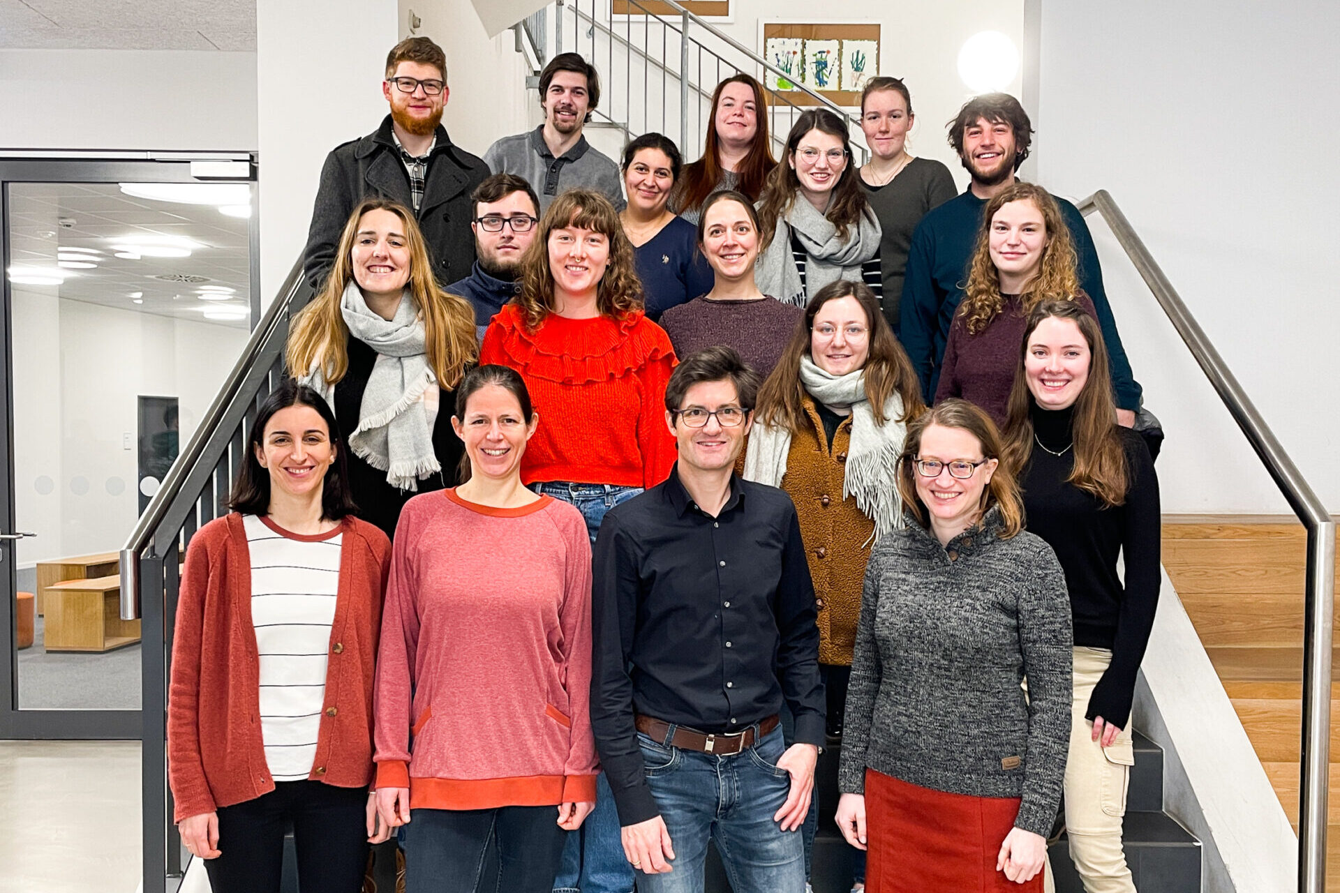 Lehrkräfte des ANGELL und Mitglieder der Pädagogischen Hochschule Freiburg im Rahmen des Projekts Problemlösen am ANGELL