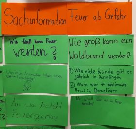 Foto 2: Fragen der Kinder zu Feuer (Foto: Denia Orfanelli)